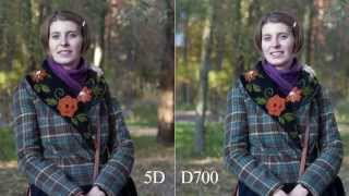 Canon 5D vs Nikon D700 [upl. by Denman115]