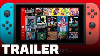 Nintendo Switch Online  Nintendo Entertainment System Overview Trailer [upl. by Nylahs]