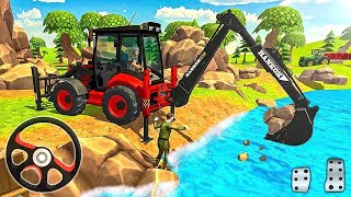 JCB 3DX BACKHOE LOADER BUS SIMULATOR INDONESIA DRIVING LIVE STREAM [upl. by Lat288]