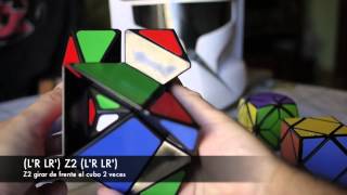 como resolver Squished Skewb vs Skewb Video Tutorial Español [upl. by Felice]