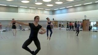 Inside the Bolshoi Ballets daily class [upl. by Aeel]