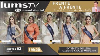 Candidatas a Reinas de Ambato 2022 [upl. by Dedric73]