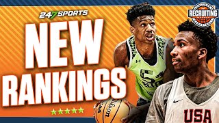 College Basketball Recruiting Weekly New Rankings RELEASED 🧠  Risers amp Fallers 📈 [upl. by Vtehsta]