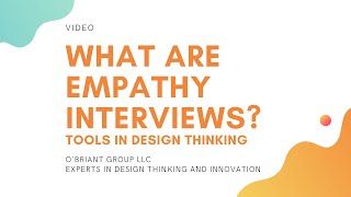 What Are Empathy Interviews [upl. by Belvia]