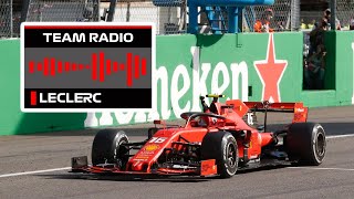 Charles Leclerc full Ferrari team radio after race win in 2019 F1 Italian GP at Monza [upl. by Harriman]