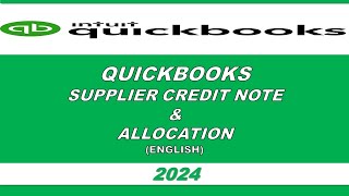 credit notes in quickbooks  how to allocate credit notes in quickbooks quickbooks quickbookstips [upl. by Annawat]