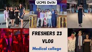 Medical College FRESHERS VLOG’23 UCMS Delhi neet mbbsvlog freshers aiims [upl. by Sosthenna]