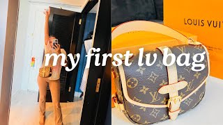 my first lv bag saumur bb louisvuitton saumur france chicago handbags [upl. by Halehs]