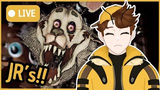 É HOJE QUE PEITAMOS A quotTHE MANGLEquot  Vtuber jogando Fnaf JRs [upl. by Aerdnak981]