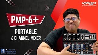 KONZERT PMP6 Portable Mixer [upl. by Earlie]