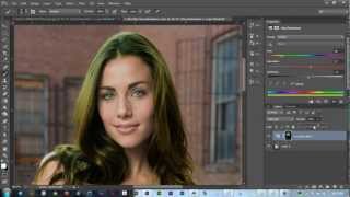 How To Change Hair Color in Photoshop CS6  Photoshop Tutorial [upl. by Child]