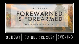 Forewarned is Forearmed [upl. by Iffar]