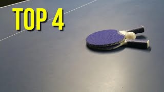 TOP 4  Migliori Racchette da Ping Pong 2022 [upl. by Ednalrim]