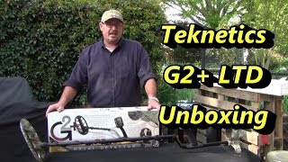 Metal Detector Review Unboxing the Teknetics G2 LTD [upl. by Atoiganap]