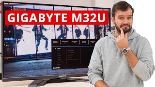 Gigabyte M32U Monitor Review  4k  144Hz and HDMI 21 [upl. by Ferri]