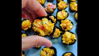 Resepi Biskut Cornflakes Madu Hanya 3 Bahan Sukatan Cawan [upl. by Airetas652]