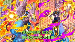 Super EZA TEQ Beerus Showcase  Dragon Ball Dokkan Battle [upl. by Casia884]