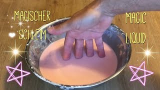 Magische FlüssigkeitSchleim selber machen  DIY [upl. by Wendelina]