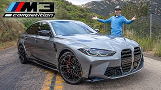 2022 BMW M3 Competition xDrive First Drive amp POV Is it WORTH the Price [upl. by Alletsyrc656]