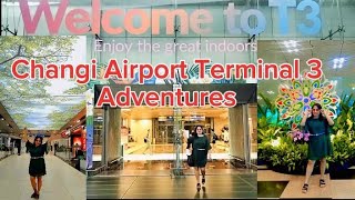 Changi Airport terminal 3 adventures adventures changiairportterminal3 [upl. by Dahlstrom575]