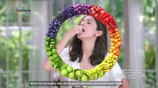 Centrum Women  Get Your Glow of Health  Anushka Sharma  Worlds No1 Multivitamin [upl. by Rimhsak]