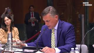 US Senator Heinrich Remarks on FY25 Agriculture Appropriations Bill [upl. by Itteb]