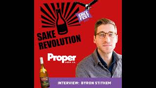 LIVE The American Craft Sake Festival 2023 Byron Stithem of Proper Sake Co [upl. by Arted]