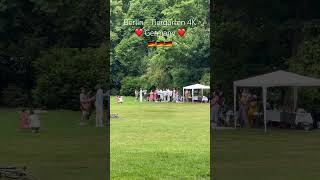 Berlin  Tiergarten  Germany 🇩🇪 4K Walking Tour [upl. by Ylsew]