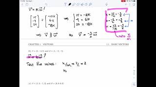 Linear Algebra 114  Parallel Vectors [upl. by Adiaj436]