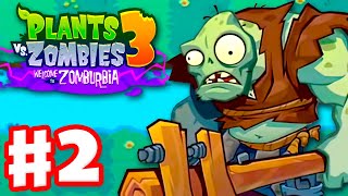 Plants vs Zombies 3 Welcome to Zomburbia  Gameplay Walkthrough Part 2  Campgrounds [upl. by Iilek]