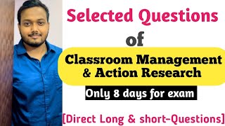 CLASSROOM MANAGEMENT Selected Questions 💯 2nd semester ✅LAST OPPORTUNITY [upl. by Doubler]