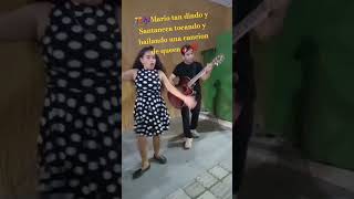 baile santaneca y mario mira la versión salvadoreña de I want to be Free yo aguanto un refri 😅 [upl. by Willmert]