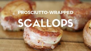 Prosciutto Wrapped Scallops Recipe with Shichimi Togarashi [upl. by Ellehcsor525]