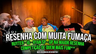 COMPETIÇÃO DE QUEM MAIS FUM  ENTRE MCS IG RYAN SP GP [upl. by Yemorej]