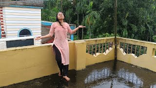 Pata jhora brishti 🌧️❤️ SingerKaoushiki Bhattacharya amp ShaanMovieChaplin Dance Cover byTanushree [upl. by Anahcar643]