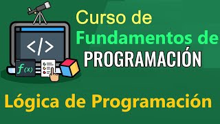 Fundamentos de Programación  LOGICA DE PROGRAMACION  video 3 [upl. by Halimeda]