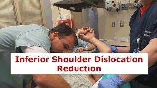 Inferior Shoulder Dislocation Reduction [upl. by Denys]