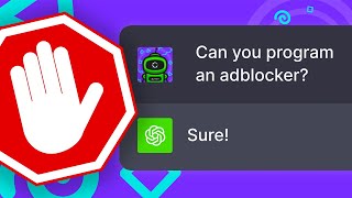 Build an Adblocker using ChatGPT [upl. by Danielson227]