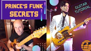 Prince Funk Minimalist Deconstructing amp Looping 8 of his Funkiest Guitar Riffs Tutorial Tabs inc [upl. by Eirruc]