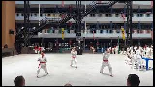 Pyung Ahn 5  Alfred Chia Chung Xian Gapor Tang Soo Do Samarahan Championships [upl. by Heddi850]