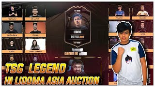 TSGLEGEND in LIDOMA ASIA Freefire Premier League Auction 😨🔥 [upl. by Monty854]