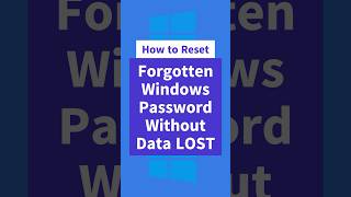 How to Reset Forgotten Windows Password Without Losing Data [upl. by Ramas196]