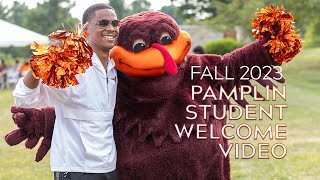 Dean Sarker Pamplin Students Welcome [upl. by Sirej]