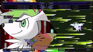 KOF MUGEN Tag Team Shaymin 4x VS Shaymin 4x [upl. by Nanyt]