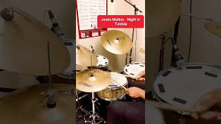 Jesús Molina  Night In Tunisia Jazz Drummer Jazzdrumming Oddtime youtubeshorts [upl. by Messere]