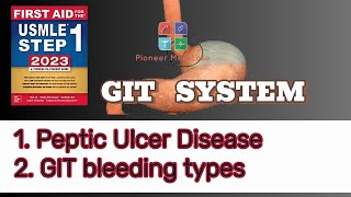 USMLE Step1 Peptic Ulcer Disease GI Bleeding from first aid step 1USMLEUrduHindi [upl. by Bosch146]