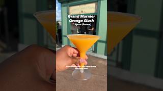 Grand Marnier Orange Slush from Epcot France disneyfood epcot [upl. by Acillegna484]