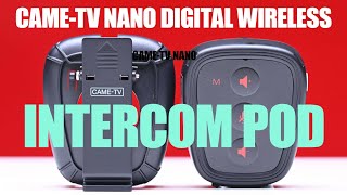 CAMETV Nano A Small Digital Wireless Intercom Pod [upl. by Eninej857]