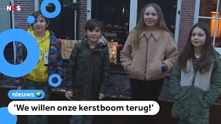 Kerstboom uit woonwijk gestolen [upl. by Manville]