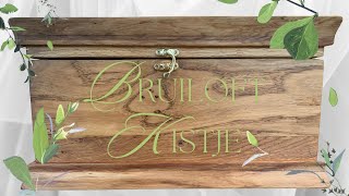 Wedding casket  Bruiloft kistje [upl. by Yelich557]